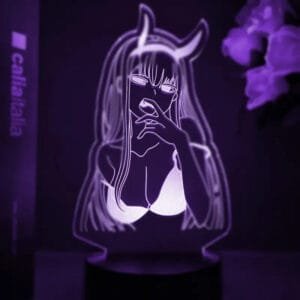 Illuminez Votre Monde Avec La Lampe Zero Two De Darling In The Franxx ! 2 Illuminez Votre Monde Avec La Lampe Zero Two De Darling In The Franxx!