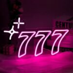 illuminez votre monde avec le neon 777 chance et joie garanties 801 1