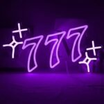 illuminez votre monde avec le neon 777 chance et joie garanties violet 791 1