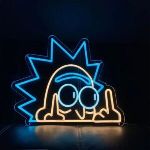 illuminez votre monde avec le neon rick interdimensionnel 465 1