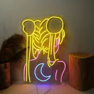 Illuminez Votre Monde Avec Le Néon Sailor Moon Magique!