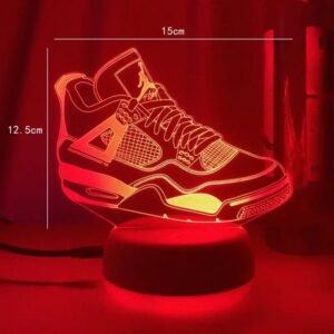 illuminez votre passion avec la led de chevet sneakers unique 608 1