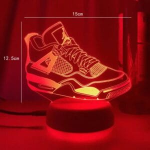 Illuminez Votre Passion Avec La Led De Chevet Sneakers Unique!