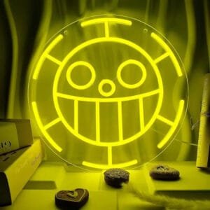 Illuminez Votre Univers Avec Le Néon Logo De L’équipage De Law ! 1 Illuminez Votre Univers Avec Le Néon Logo De L’équipage De Law!