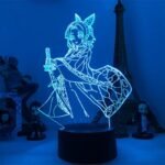 Lampe De Bureau Demon Slayer : Illuminez Votre Espace Avec Style !