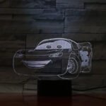 Lampe De Chevet Flash Mcqueen: éclairez Les Rêves Des Fans Disney Pixar!