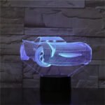 Lampe De Chevet Flash Mcqueen: éclairez Les Rêves Des Fans Disney Pixar! b