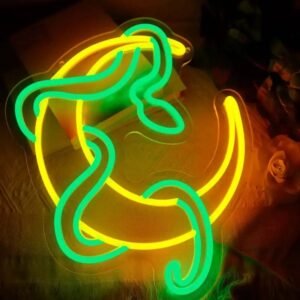 lumiere mystique neon snake moon pour elever votre ambiance 111 1