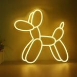 neon balloon dog ajoutez une touche de joie a votre deco 994 1