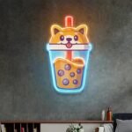 Néon Boba éblouissant : Transformez Votre Espace En Délices Modernes !