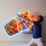 Néon Boba éblouissant : Transformez Votre Espace En Délices Modernes !
