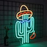 Néon Cactus: Créez Une Oasis De Sérénité Chez Vous!