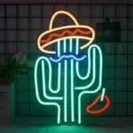 Néon Cactus: Créez Une Oasis De Sérénité Chez Vous!