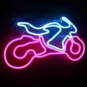 Néon Cyber-moto : éclat Futuriste Pour Un Voyage Visuel époustouflant!