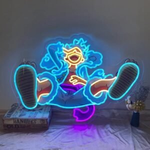 neon luffy plongez dans laventure legendaire des pirates 65cm 893 1