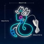 Néon Minidraco : Illuminez Votre Espace Avec élégance Mystérieuse !