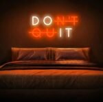 neon motivant dont quit brillez avec determination orange 30x15cm 198 1