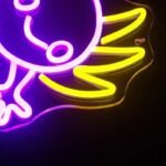 Plongez Dans La Magie Avec Notre Néon Axolotl Apaisant !